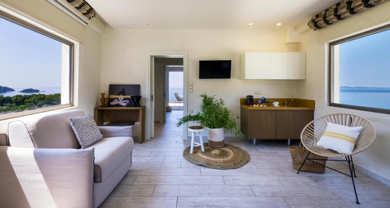 Prima Vista Beachfront Boutique Hotel Sívota Eksteriør bilde
