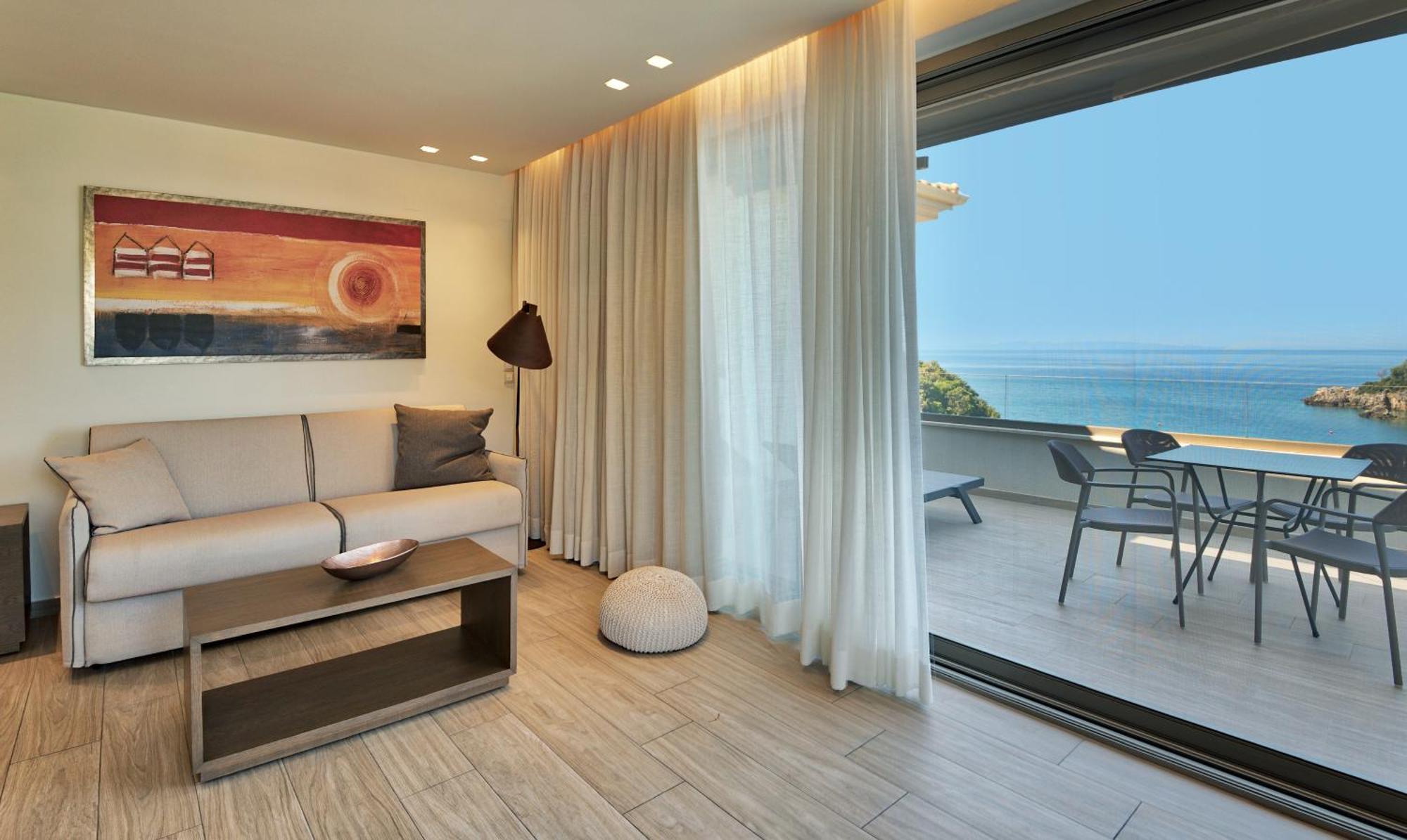Prima Vista Beachfront Boutique Hotel Sívota Eksteriør bilde